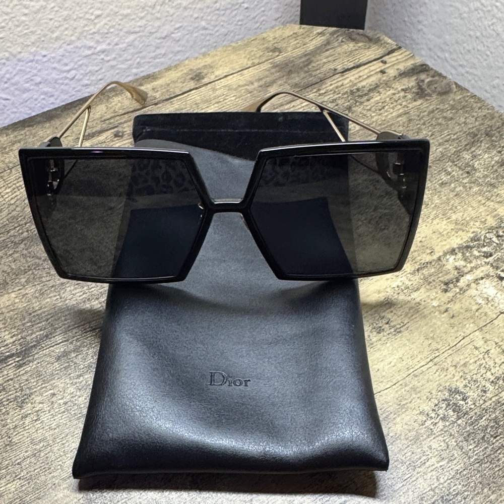 Dior Black Square Sunglasses - Picture 4 of 12